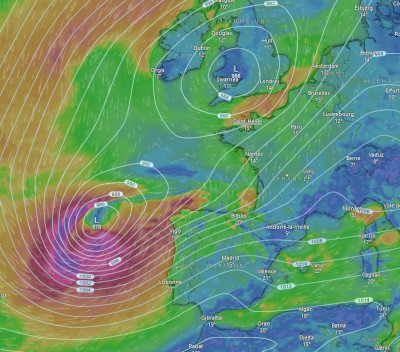 Tempête Kirk