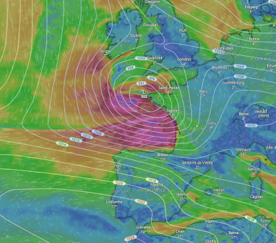 Tempête Caetano